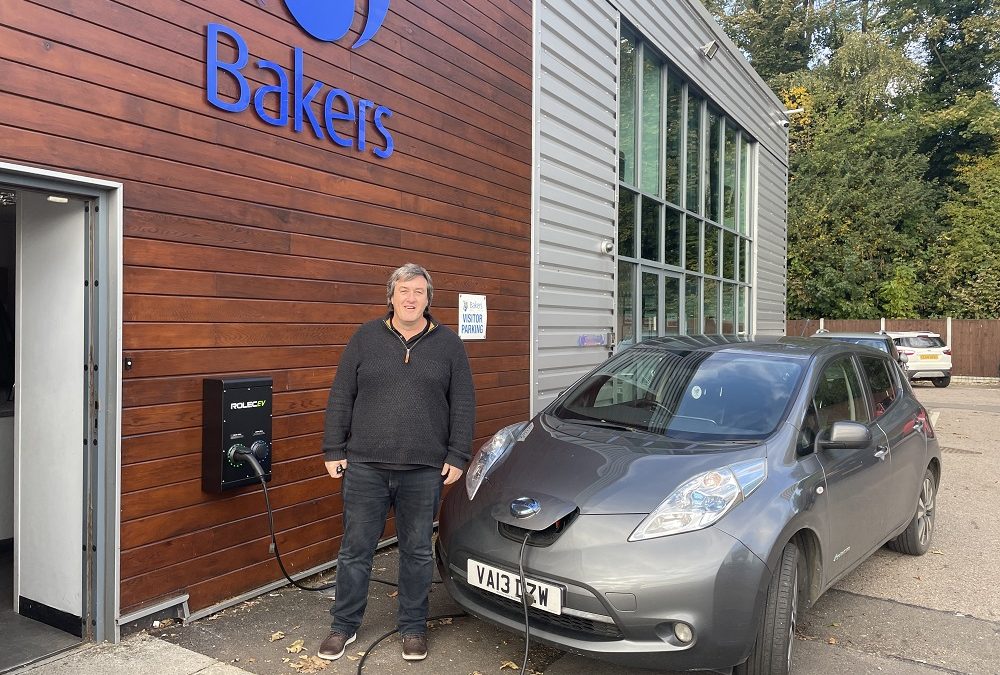 Electric Vehicle Charge Point Installed