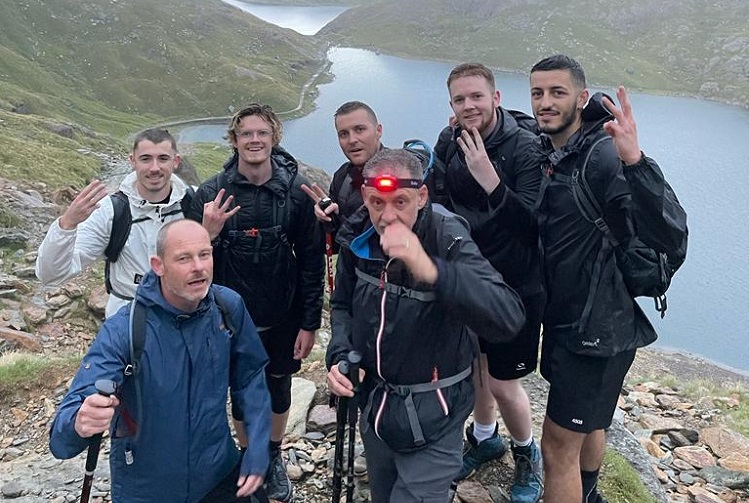 Group A on Snowdon