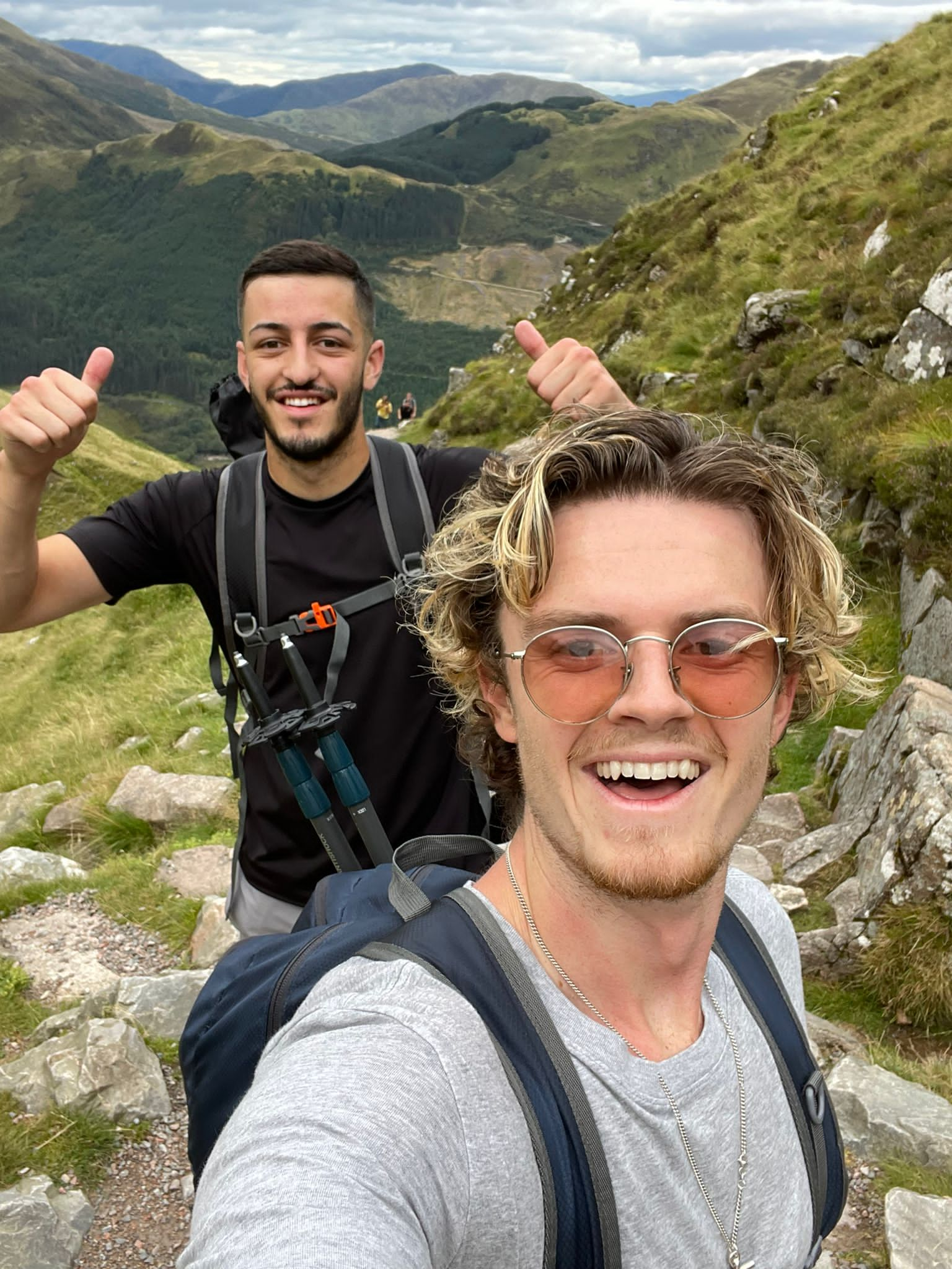 Smiles on Ben Nevis