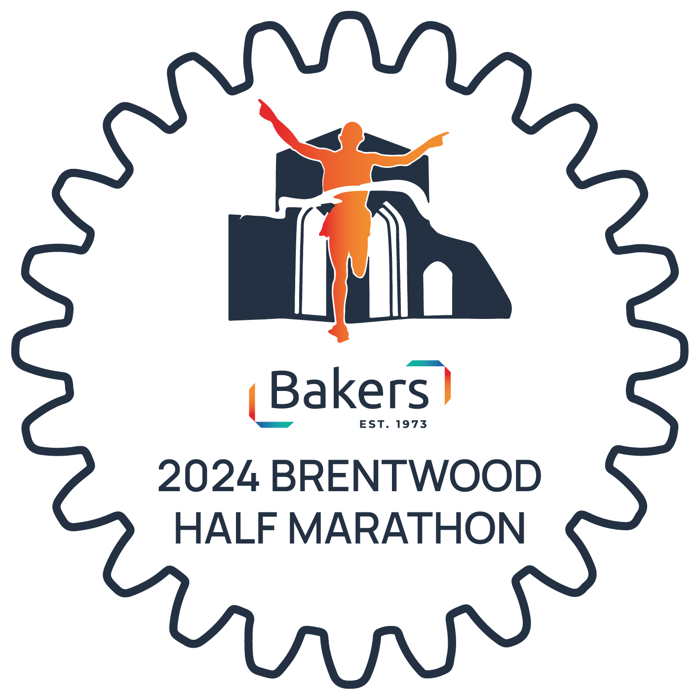 Brentwood Half Marathon 2024 logo