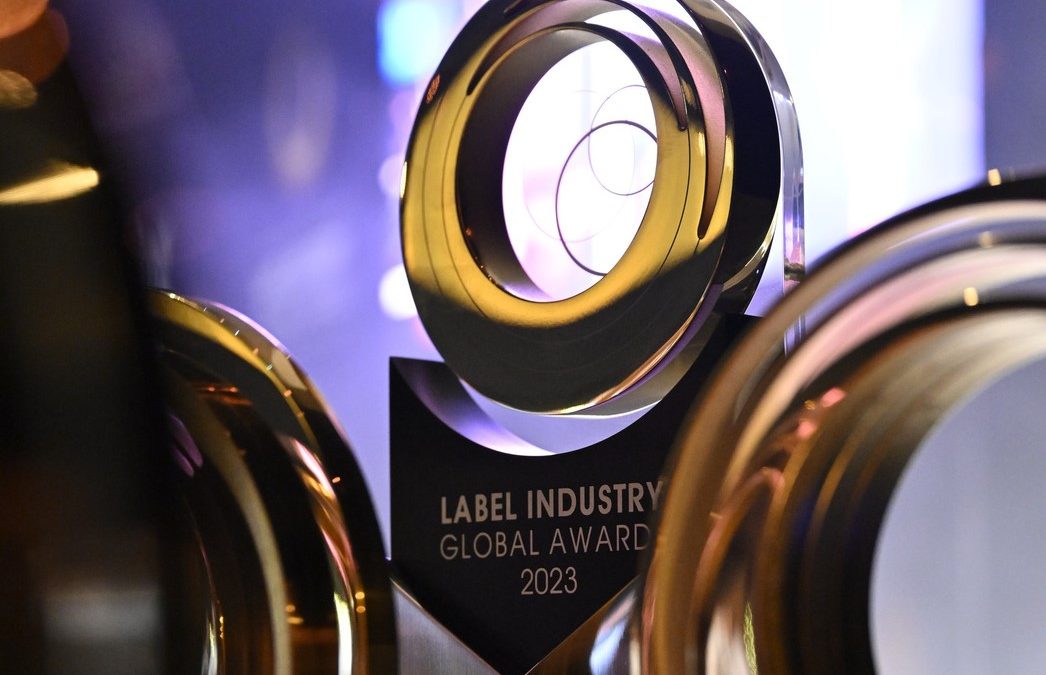 Global Label Awards Trophy