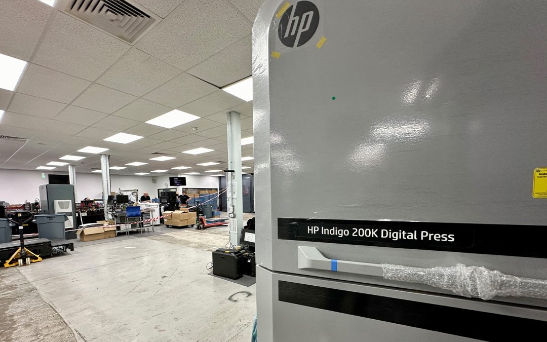 Press Release – HP Indigo 200K install