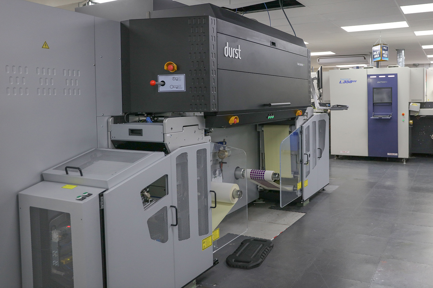 Inkjet Label press